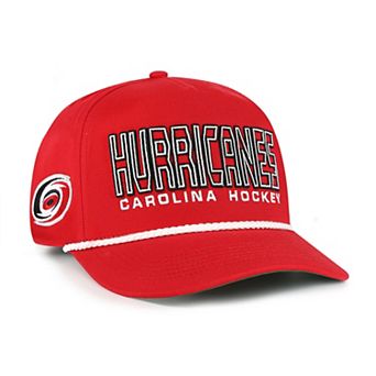 Men's '47 Red Carolina Hurricanes Byline Hitch Adjustable Hat