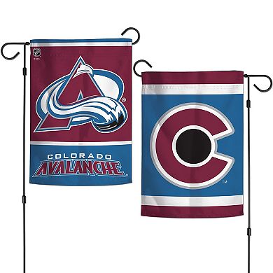 WinCraft Colorado Avalanche 12'' x 18'' Favorite Team Garden Flag