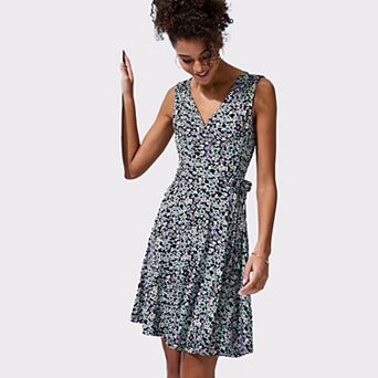 Lascana Women's Wrap Look Dress