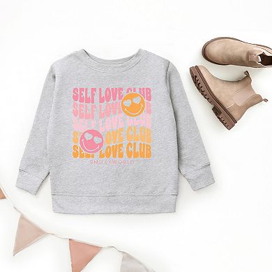 SmileyWorld Self Love Club Wave - Youth Graphic Sweatshirt