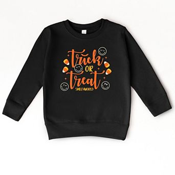 SmileyWorld Trick or Treat Candy - Toddler Graphic Sweatshirt