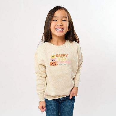 SmileyWorld Sassy Little Pumpkin - Youth Graphic Sweatshirt