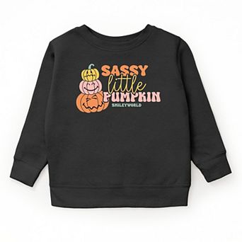 SmileyWorld Sassy Little Pumpkin - Youth Graphic Sweatshirt