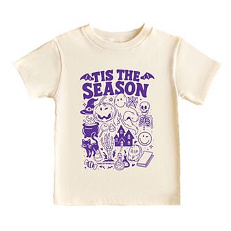 SmileyWorld Tis The Season Halloween - Toddler Short Sleeve Graphic T-Shirt