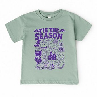 SmileyWorld Tis The Season Halloween - Toddler Short Sleeve Graphic T-Shirt