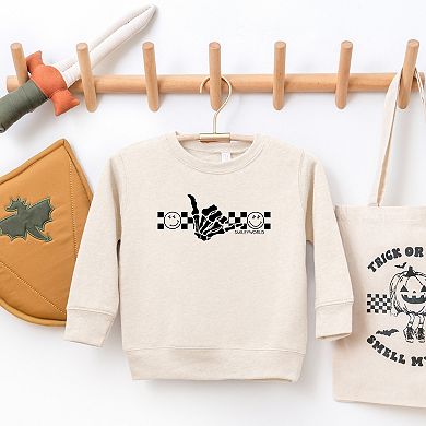 SmileyWorld Skeleton Hang Loose - Toddler Graphic Sweatshirt