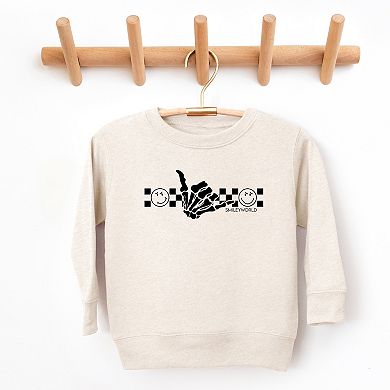 SmileyWorld Skeleton Hang Loose - Toddler Graphic Sweatshirt