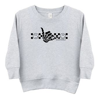 SmileyWorld Skeleton Hang Loose - Toddler Graphic Sweatshirt
