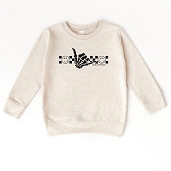 SmileyWorld Skeleton Hang Loose - Toddler Graphic Sweatshirt