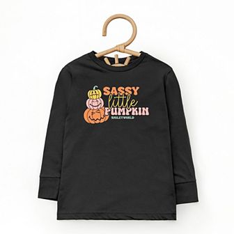 SmileyWorld Sassy Little Pumpkin - Toddler Long Sleeve Graphic Tee
