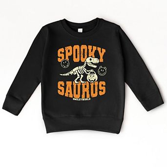 SmileyWorld Spooky Saurus - Toddler Graphic Sweatshirt