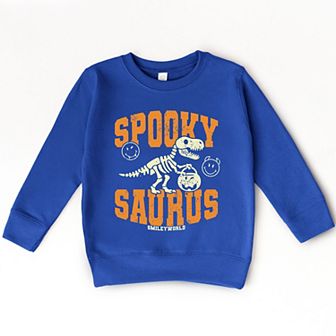 SmileyWorld Spooky Saurus - Toddler Graphic Sweatshirt