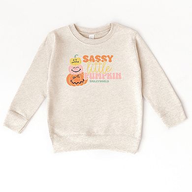 SmileyWorld Sassy Little Pumpkin - Toddler Graphic Sweatshirt