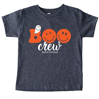 SmileyWorld Boo Crew - Toddler Short Sleeve Graphic T-Shirt