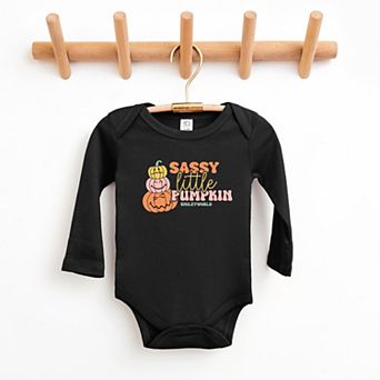 SmileyWorld Sassy Little Pumpkin - Baby Long Sleeve Bodysuit