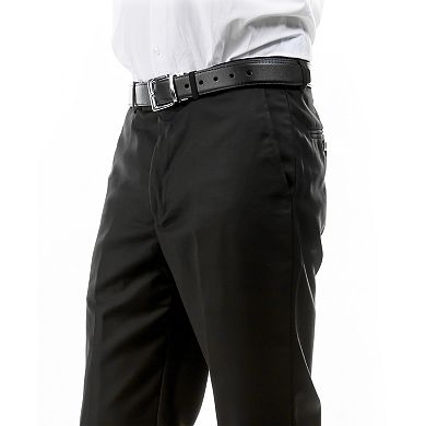 Azzuro Men's 3-Pack of Neutral Color Dress Pants
