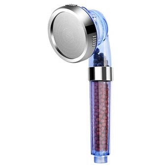 High-Pressure Ionic Filtration Shower Head with 3 Modes, Stone Beads & Water-Saving Design