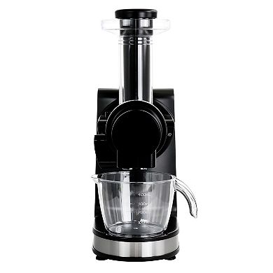 Megachef Pro Masticating Slow Juicer Extractor with Reverse Function, Cold Press Juicer Machine
