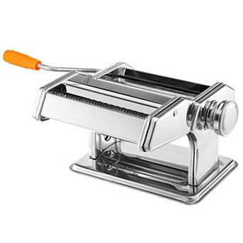 Stainless Steel Pasta Maker Machine Noodle & Fettuccine Roller with 9 Thickness Settings