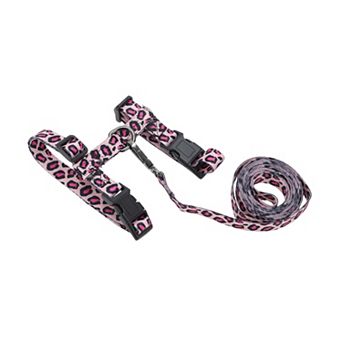 Cat Harness and Leash Set, Escape Proof Soft Lightweight Harness for Travel Walking