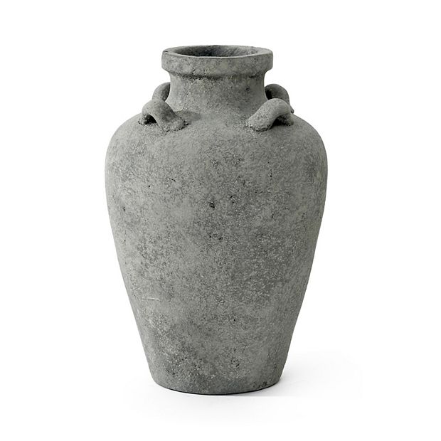 LuxenHome Rustic Antiqued Gray Terrac...