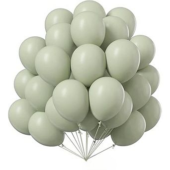 Beryl Green Balloons 50 pc 12” for Garland, Arch & Wedding Party Decor