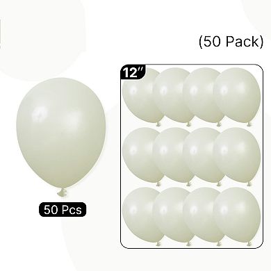 Beryl Green Balloons 50 pcs 12” for Garland, Arch & Wedding Party Decor
