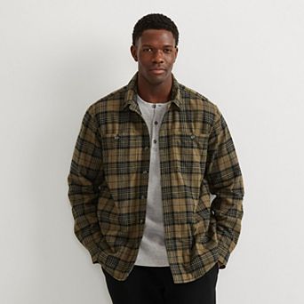 Big & Tall Eddie Bauer Flannel Flex Shirt 2.0