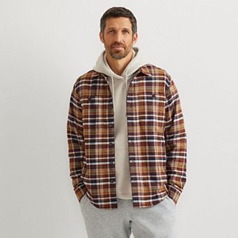 Big & Tall Eddie Bauer Flannel Flex Shirt 2.0