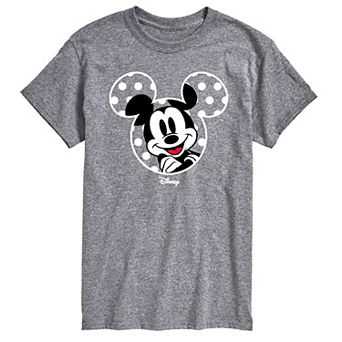 Big & Tall Disney's Mickey Mouse Polka Dot Ears Graphic Tee