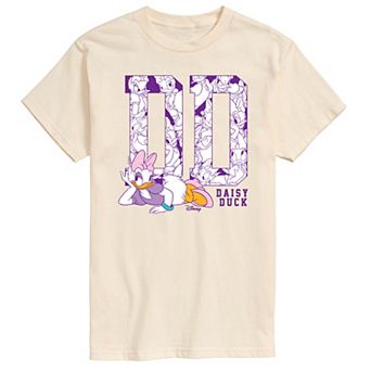 Big & Tall Disney's Daisy Duck Monogram Graphic Tee