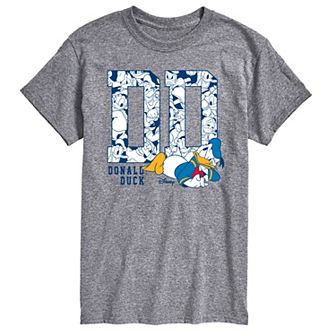 Big & Tall Disney's Donald Duck Monogram Graphic Tee