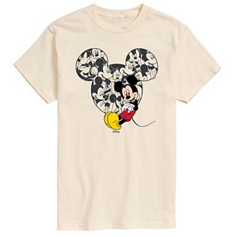 Big & Tall Disney's Mickey Mouse Ear Collage Graphic Tee