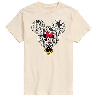 Big & Tall Disney's Minnie Mouse Ear Collage Graphic Tee