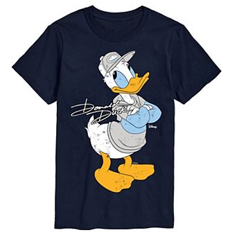 Big & Tall Disney's Donald Duck Retro Style Graphic Tee
