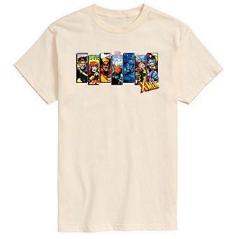 Big & Tall Marvel X-Men Comic Characters Graphic Tee