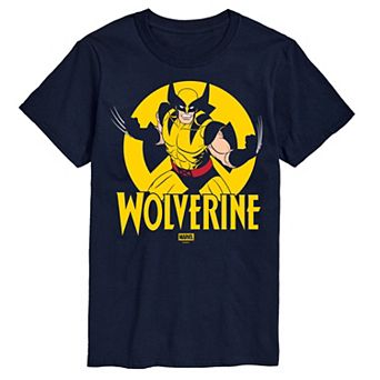 Big & Tall Marvel Wolverine Pose Graphic Tee