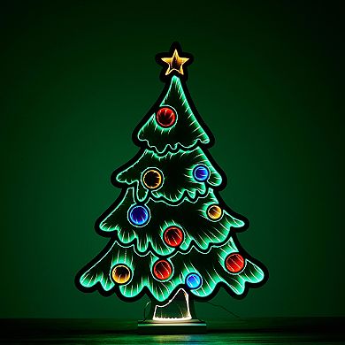 Melrose Christmas Tree Ekkolight Decorative Holiday Light