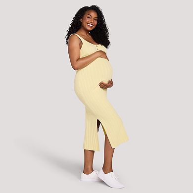 Maternity Motherhood® Henley Tank Midi Dress