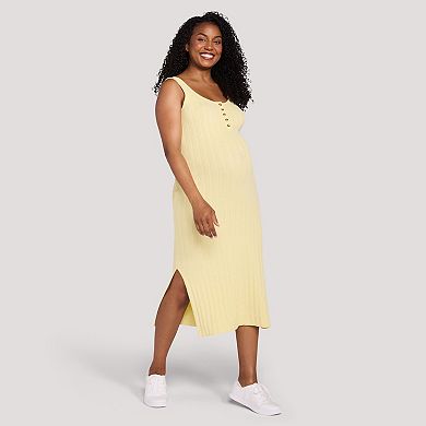 Maternity Motherhood® Henley Tank Midi Dress