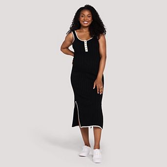 Maternity Motherhood® Henley Tank Midi Dress
