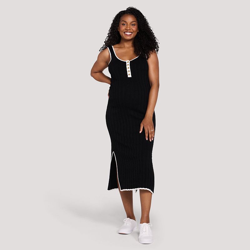 Maternity Motherhood® Henley Tank Midi Dress, Women's, 