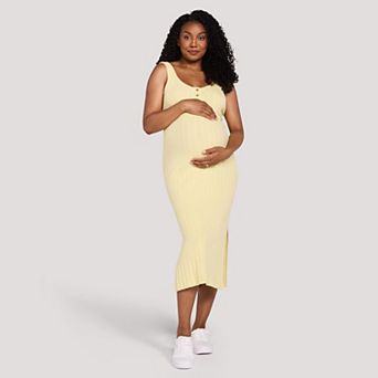 Maternity Motherhood® Henley Tank Midi Dress