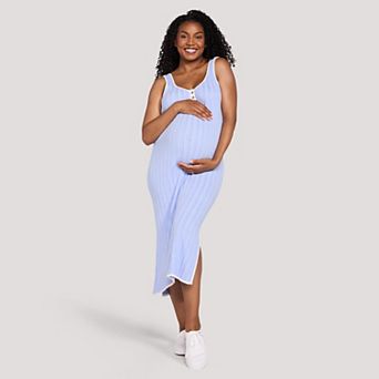 Maternity Motherhood® Henley Tank Midi Dress