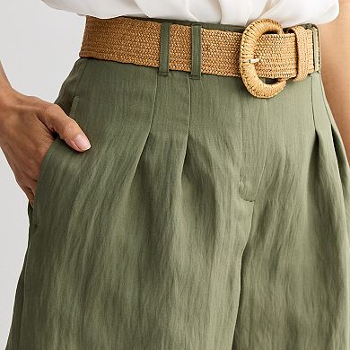 Women's Nine West Pleated Shorts