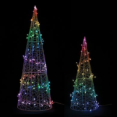 Melrose 2-pc. LED Tree Outdoor Decor Set