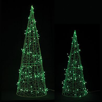 Melrose 2-pc. LED Tree Outdoor Decor Set