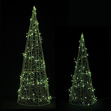Melrose 2-pc. LED Tree Outdoor Decor Set