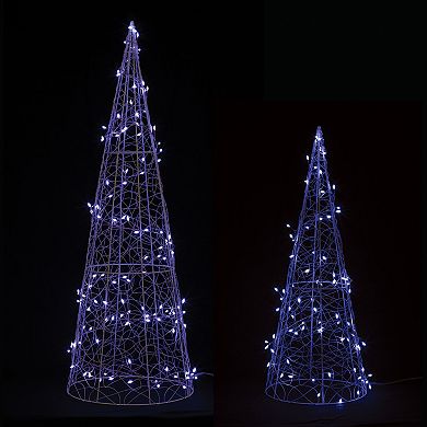 Melrose 2-pc. LED Tree Outdoor Decor Set