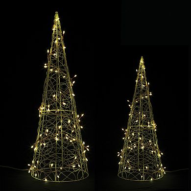 Melrose 2-pc. LED Tree Outdoor Decor Set